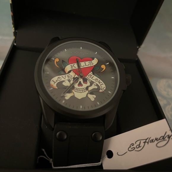 NIB ED HARDY WATCH - Picture 2 of 13